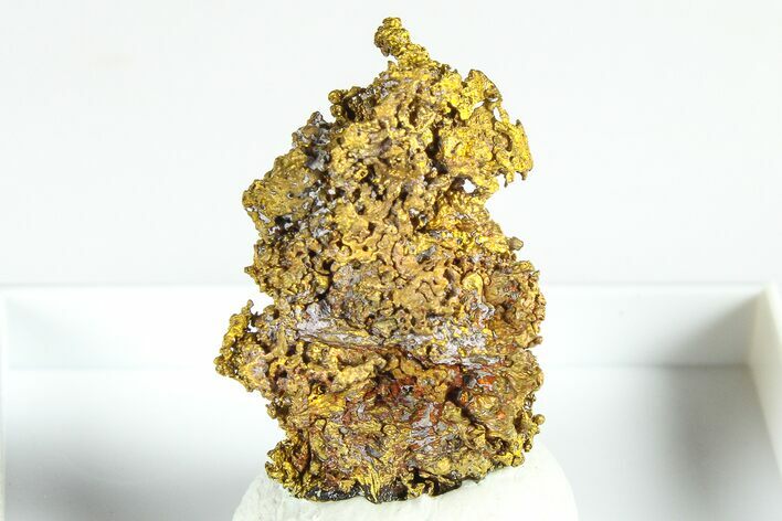 Rare Tongxinite on Native Copper - Germany #379773